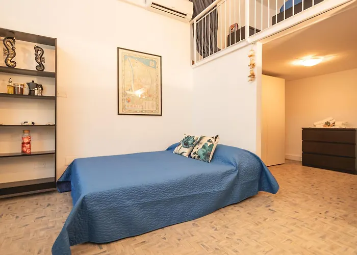 Appartamento Blu Mare Loft - 10 Min Fiera - Parcheggio Privato *