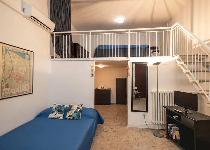 Blu Mare Loft - 10 Min Fiera - Parcheggio Privato -wifi Apartamento *