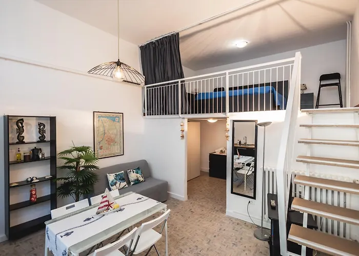 公寓 Blu Mare Loft - 10 Min Fiera - Parcheggio Privato -wifi *